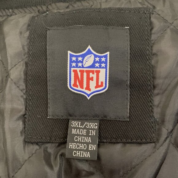 Baltimore Ravens Jacket Super Bowl XLVII Champions Football NFL Men’s Size 3X - Picture 4 of 10